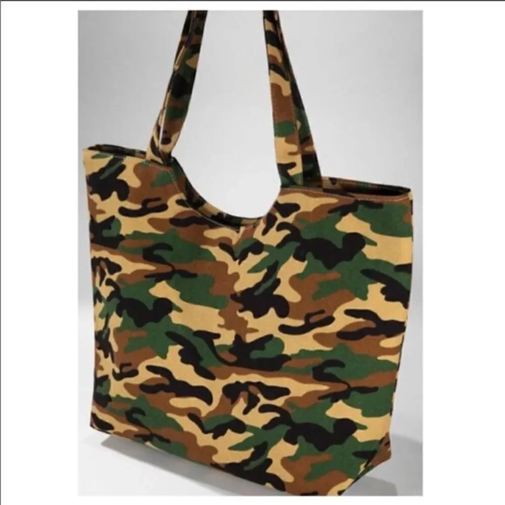 Camo Tote  Bag‎